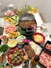 摩飞电器（Morphyrichards）二代多功能锅料理锅家用电火锅电煮锅电蒸锅5L鸳鸯火锅分体定时预约蒸煮炒煎烤肉多用途锅MR9099绿 实拍图