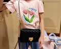 CHARLES&KEITH经典菱格链条小方单肩斜挎包包女包生日礼物送女友CK2-70160131 Black黑色 小包 实拍图
