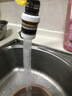 拜杰水龙头过滤器可旋转延伸器水龙头防溅水龙头防溅头白色2个+10滤片 实拍图