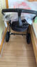 博格步（BUGABOO） FOX CUB 荷兰全功能高景观婴儿推车可坐躺 黑架午夜黑布组 实拍图