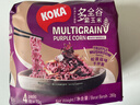 可口新加坡KOKA非油炸方便面 多全谷紫玉米松露菇味干拌面70g*4包 实拍图