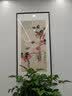 萱木堂新中式玄关装饰画走廊过道书房茶室挂画餐厅入户壁画正对门高档 事事如意（胡桃木圆角框） 成品宽60cm*高120cm 实拍图