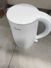 美的（Midea）电热水壶烧水壶1.7L304不锈钢0涂层双层隔热自动断电1500W养生冲奶 MK-SH17M130【价保618】 实拍图