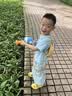 licheers背包水枪儿童玩具网红滋水枪夏天抽拉式打水仗喷水玩水神器 鲨鱼 实拍图