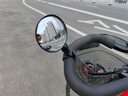 电瓶车反光镜电动自行车后视镜子通用单车倒后倒车镜小圆形凸面镜 快拆凸面后视镜大号两个 实拍图