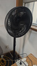 美的（Midea）【超级单品】七叶轻音立式电风扇家用柔风落地扇台式桌面小型风扇大风量节能摇头宿舍电扇 SAF30AB 实拍图