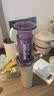 爱乐压（AEROPRESS）透明版便携式咖啡机 高颜值手压咖啡壶浓缩冷萃冰美式手冲壶家用 月光紫clear咖啡机（含50张滤纸） 实拍图