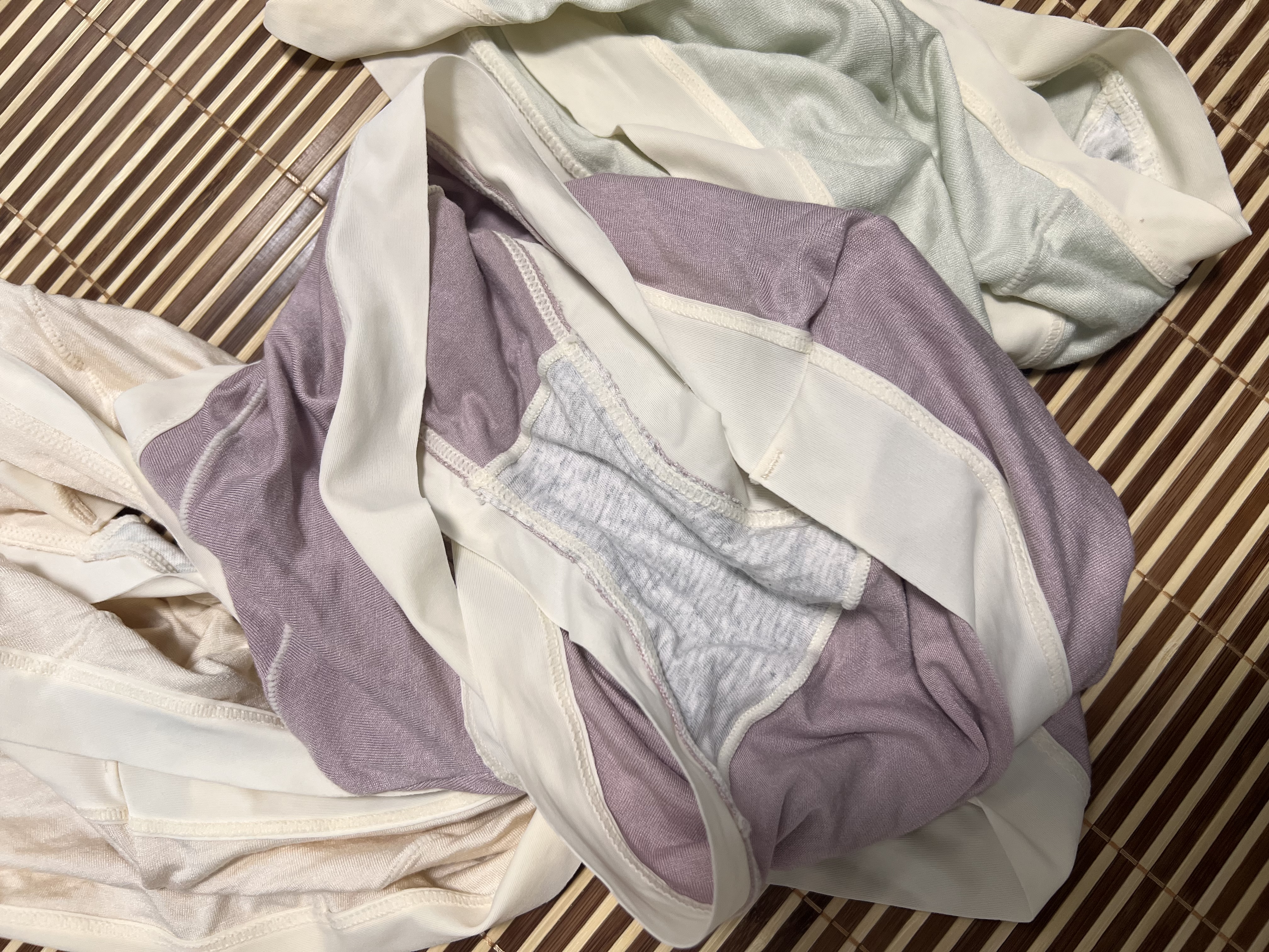 莫代尔孕妇内裤女高腰100%纯棉底裆孕早中晚期10A抗菌大码裤头托腹舒适 豆沙+果绿+浅咖+裸肤 4条 XL -孕程安舒（建议120-140斤） 实拍图