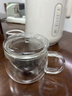 富光花茶杯透明茶杯内胆茶水分离杯办公室玻璃杯子水杯350ml 实拍图
