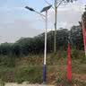 省省照明太阳能路灯杆子户外分体灯柱监控立杆电线杆6米太阳能路灯杆全套 6米分体杆(76转114mm)+地笼 实拍图