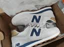 NEW BALANCE秋季男女同款复古灰色耐磨轻便运动休闲鞋574系列ML574LGI 38.5 实拍图