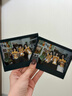 INSTAX富士instax立拍立得 宽幅相纸 黑边单包装10张+磁吸二合一相框 实拍图