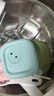 COOKSS婴儿辅食盒玻璃可蒸煮储存盒家用冷冻格保鲜蛋糕模具辅食碗工具 实拍图