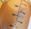 世喜奶瓶6个月以上婴儿仿母乳硅胶断奶大棕瓶带重力球手柄240ml 实拍图