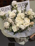 艾斯维娜鲜花速递11朵玫瑰花束送女友生日礼物全国同城配送 11朵白玫瑰花束 实拍图