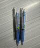 得力（deli）0.5mm自动铅笔文具套装（3支自动笔 60支HB铅芯）学生考试绘图练字可用 33156蓝 实拍图