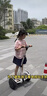 领奥电动儿童智能平衡车3-6-12岁体感8到10岁到15岁以上腿控成年人两轮自动手扶双轮新款平行车 K6旗舰白54V【三控+APP+炫光轮】 实拍图