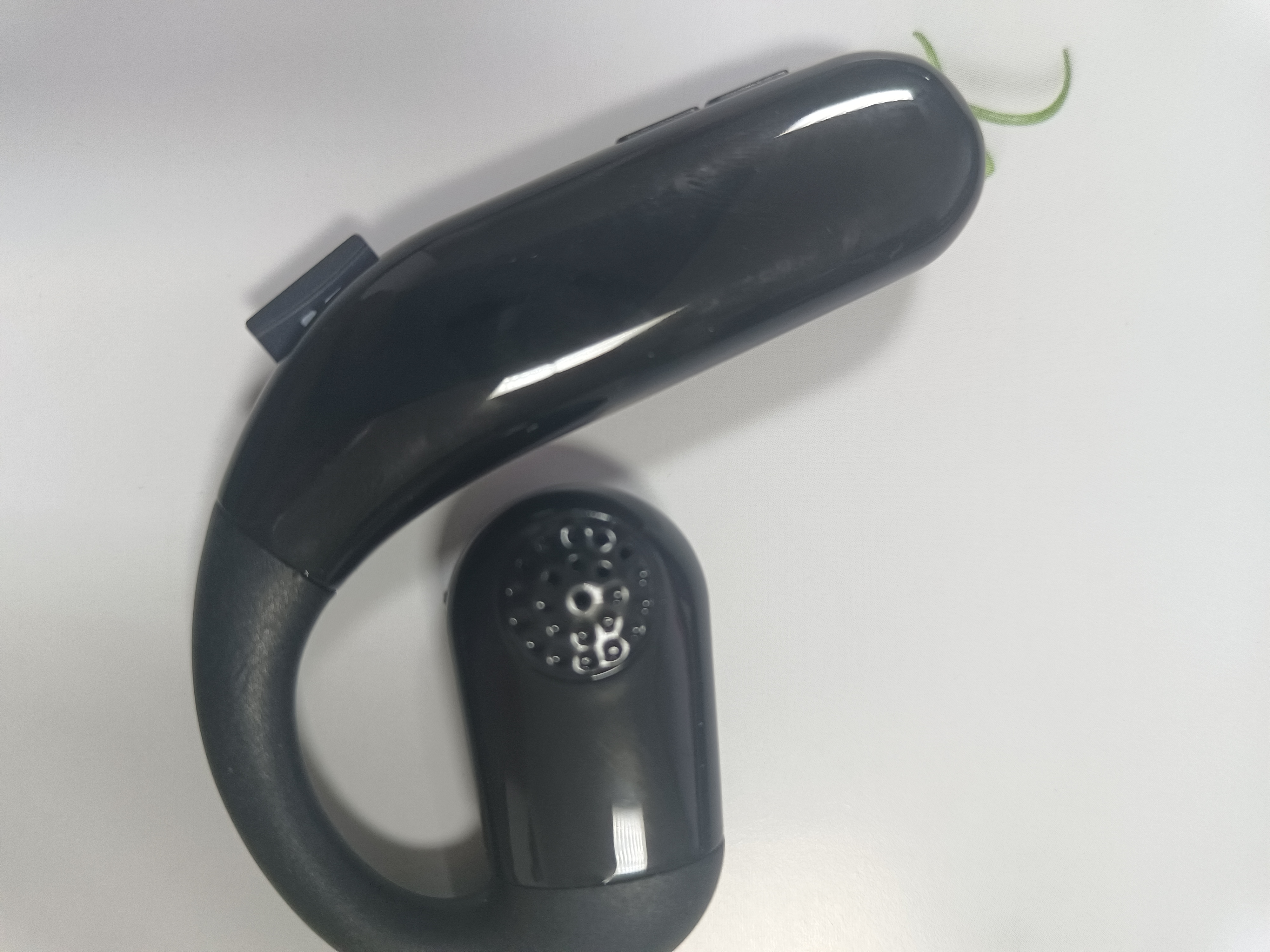 LIMZY可插内存卡mp3一体蓝牙耳机挂耳无线不入耳式运动跑步外卖司机开车通话降噪超长续航音乐高音质 黑色【可插TF卡播放】左右耳通用 实拍图