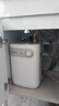 美的（Midea）【8年质保】5升储水式电热水器小厨宝家用洗碗洗菜安全1650W速热厨房热水宝F05-15A1(S) 实拍图