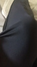 浪莎冰丝运动裤女夏季薄款宽松休闲裤哈伦束脚裤黑色显瘦速干女士裤子 实拍图