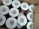 清风有芯卷纸 原木金装140克*60卷 4层加厚 卫生纸卷筒纸 厕纸 箱装 实拍图