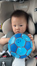 东之天地西瓜球充气弹力小皮球婴幼儿宝宝手抓拍拍球幼儿园玩具 吊绳足球+西瓜球【带打气筒】 实拍图