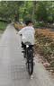 永久自行车成人山地车自行车学生男女铝合金变速公路自行车油碟单车 【铝架/全套轴承 油碟】摩天灰 24速 24寸【推荐145-170cm】 实拍图