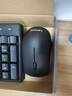 联想（Lenovo）无线键盘鼠标套装 无线键鼠套装 办公鼠标键盘套装 MK23电脑键盘笔记本键盘 黑 实拍图