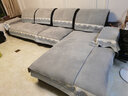 归韵沙发垫四季通用简约现代高级感防滑坐垫子客厅组合沙发套罩盖布巾 炫云-灰色 90*160cm 实拍图