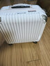 莎米特行李箱16英寸商务空乘登机旅行箱可上飞机小型拉杆箱 PC338TC米白 实拍图