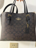 蔻驰（COACH）【品牌直供】女士MOLLIE中号斜挎手提托特包CV965礼物 实拍图