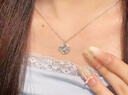 唯一（Winy）蓝桉与鸟999足银项链女款2026新款吊坠首饰送女朋友老婆生日礼物 实拍图