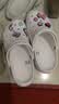卡骆驰（CROCS）贝雅云彩女士洞洞鞋休闲鞋|208186  白色-100    37 /38(240mm)   实拍图