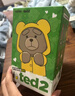 POP MART泡泡玛特 Ted2 泰迪熊可动毛绒挂件潮玩周边玩具礼物 随机1个 实拍图