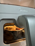 美的（Midea）【价保618】0氟新风炎烤空气炸锅家用 6.5L大容量多功能免翻面双可视空气炸锅蒸烤一体烤箱KZC6521 实拍图