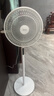 美的（Midea）电风扇家用 直流变频遥控落地扇立式节能风扇轻音低噪大风量转页扇空气循环扇 红外遥控丨9H定时 台立两用·SAH35BSJ1 实拍图
