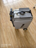 爱尔威（Airwheel）电动行李箱可骑行智能拉杆登机箱可坐可代步20英寸 SX豪华版一银 实拍图