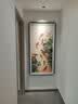高档九鱼聚财图刺绣玄关装饰画苏绣正对入户门荷花挂画客厅走廊画 高档刺绣荷花九鱼图【现代轻奢画框】 高度160宽度80cm 纯实木立体高档画框装裱 刺绣工艺+钢化玻璃 实拍图