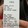 Calvin KleinJeans男真皮商务休闲ck双面字母带头牛皮革腰带皮带 003-太空黑 100cm 实拍图
