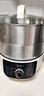美的（Midea）电蒸锅电煮锅电火锅电炒锅多功能炖蒸煮一体家用电热锅蒸蛋器14.5升大容量多用途锅ZGE2866 实拍图