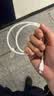 ANKER安克 充电线【MFi认证】苹果iPhone11/12/13/14手机Type-C转Lightning60W快充亲肤数据线 0.9m白 实拍图