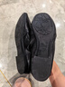 百丽羊皮英伦风乐福小皮鞋2026新款春平底豆豆女单鞋JD021AA6 黑色 36 实拍图