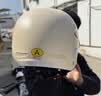 新日3C国标认证摩托电动车头盔男女四季通用骑行电瓶车半盔安全帽 卡其色【高清短镜+可拆护耳】 3C新国标A类 实拍图