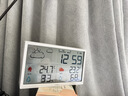 多利科（Dretec）日本超大时钟智能联网温湿两用天气显示挂钟摆件轻奢礼物新家装饰户外天气同步 实拍图