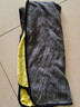 美家日记抹布 黄灰双面抹布75*35cm*2条洗车毛巾擦车抹布吸水纤维绒清洁巾 实拍图