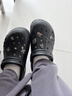 卡骆驰（CROCS）贝雅云彩女士洞洞鞋户外休闲鞋|208186 黑色-001 40 (260mm) 尺码偏小，建议选大一码 实拍图