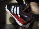 阿迪达斯 （adidas）男鞋 24夏季新款运动鞋网面透气清风鞋缓震耐磨跑步鞋子男 IF6730/黑色/清风透气 42.5 实拍图