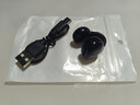 罗凡尼（Rofani）新款高颜值夹耳式无线蓝牙耳机 骨传导概念不入耳开放式运动跑步挂耳式通话降噪跑步运动耳机 黑色【单耳-左右耳通用】 实拍图