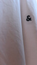 杰克·琼斯（JACK&JONES）26年男装四季打底T恤男士凉感透气多色情侣款短袖t恤水洗不易走形 白色A06 XS 165 实拍图