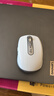 罗技（Logitech）大师系列 MX Anywhere 3S 静音鼠标 无线蓝牙双模 商务办公 便携 太空银 接收器另购 苹果鼠标适配 实拍图